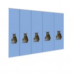 Panouri japoneze imprimate 5 canale Cod p5 A 2328 008 1841215