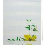 Roleta zebra standard w de colt 1 galben imprimat pe fata - rolete zi noapte