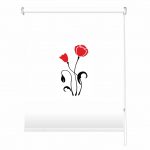 Rolete imprimate 25 mm COD 1655707 - rolete textile