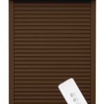 Rulouri exterioare aluminiu electrice lamela 39 mm maro