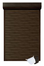 Rulouri exterioare aluminiu lamela 39 mm wenge - jaluzele exterioare aluminiu