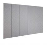 Panouri japoneze 5 canale pj5-cristal-cr-05 Semitransparent - jaluzele japoneze