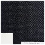 Rolete cu ghidaje 25 mm Wilson 01-blackout - rulou interior - imagine 5