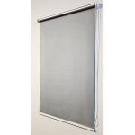 Rolete standard 17 mm Nina 2321-3-gri -blackout verso argintiu-rulouri geam