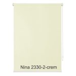 Rolete standard 17 mm Nina 2330-2-crem-semiopac-rulouri geam
