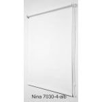 Rolete standard 17 mm Nina 7030-4-alb-semiopac-rulouri geam