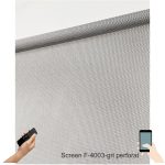 Rolete standard electrice Screen F 4003 gri perforat - rolete geam